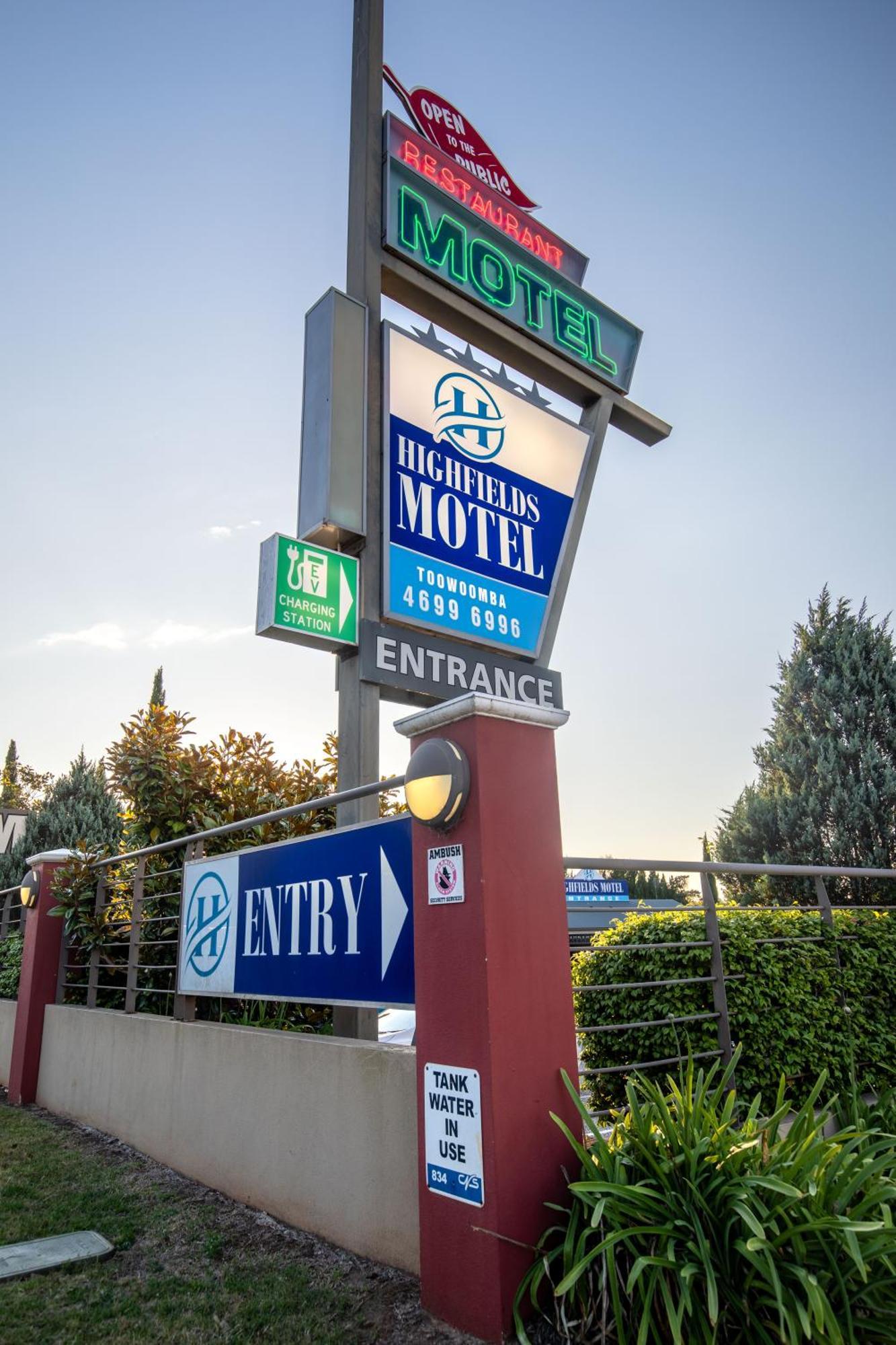 Highfields Motel Toowoomba Eksteriør bilde